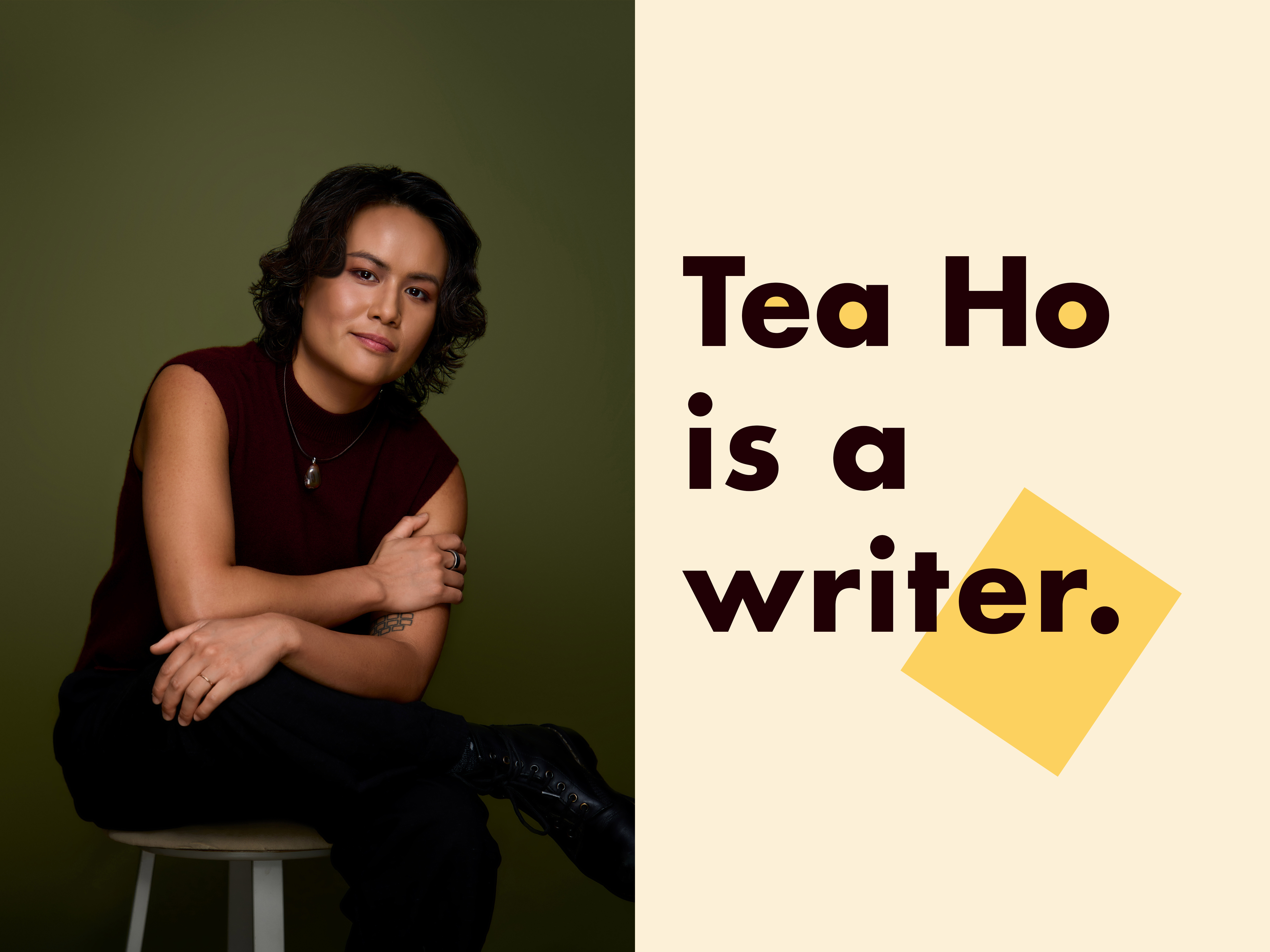 Tea Ho is a writer.